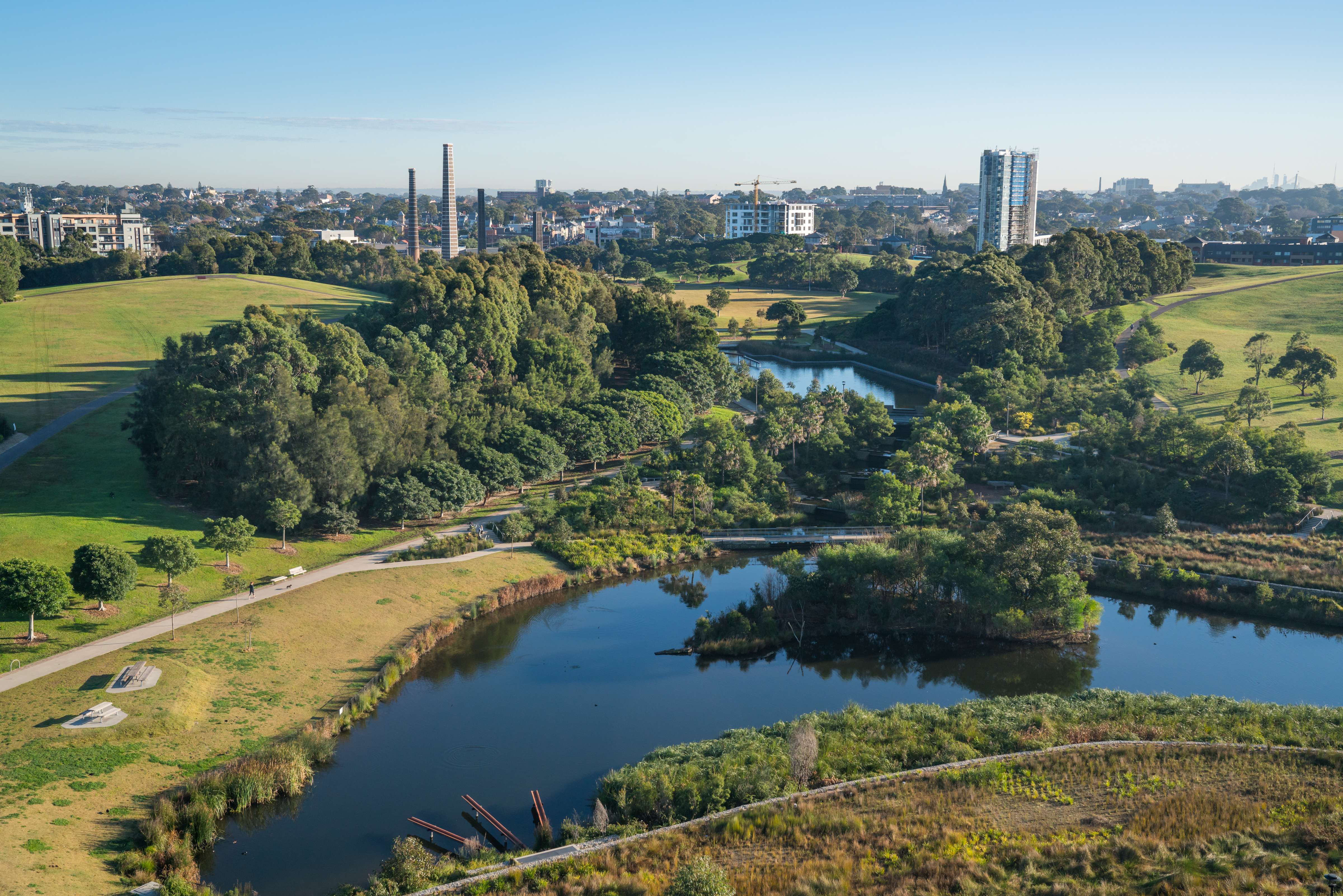 Sydney Park Water Re Use Project Transforming Urban Landscapes Through Water Harvesting Biennal