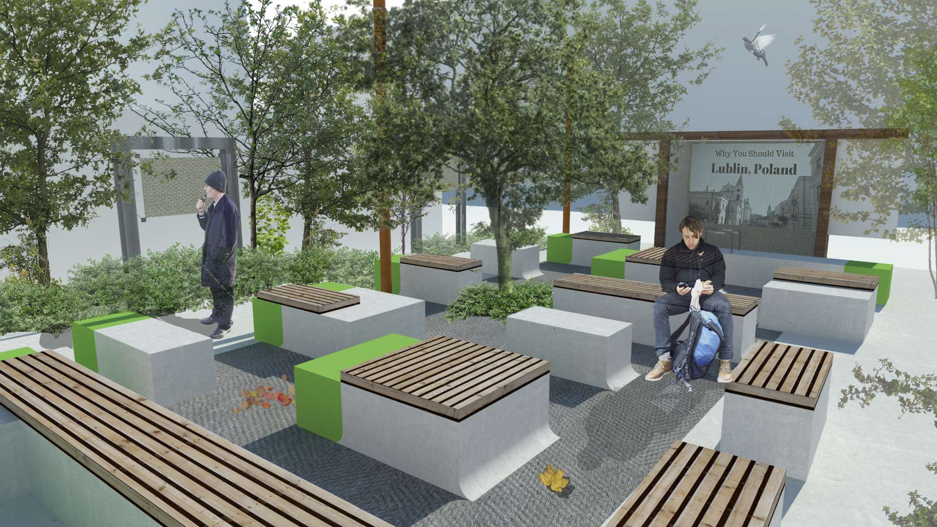 Urban Pocket Park Design